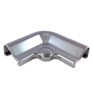 Spojka 90° pro přechodovou lištu FALL Chrom lesk