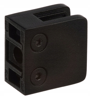 Držák skleněných výplní Edelstar 45 (8mm) Černý