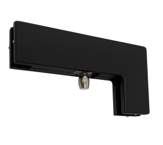 PM PT40 - protikus s čepem a bočním sklem Černá matná