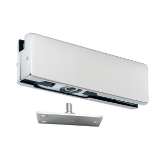 PM PT12-85 - spodní závěs s ložiskem a podlahovým čepem Nerez lesk