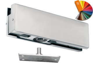 PM PT12-85 - spodní závěs s ložiskem a podlahovým čepem RAL