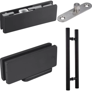 Universal Motion NG33 aretace 90° sada Černá matná