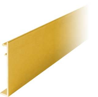 Agira krycí profil 2000mm Zlatá lesk