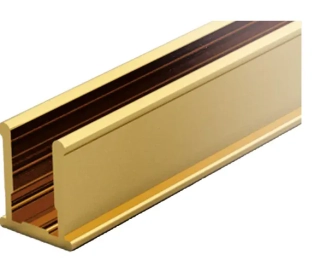 Agira zaslepující profil 2000mm Zlatá lesk