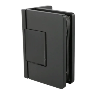 Premium 90OS pant sklo-zeď jednostranné kotvení Černá matná