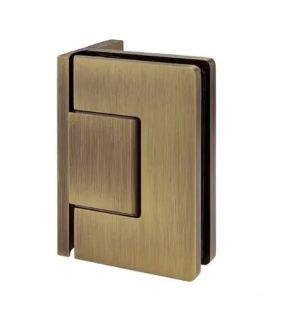 Premium 90OS pant sklo-zeď jednostranné kotvení Stařená mosaz