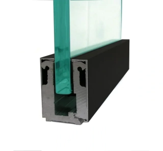 Svěrný profil GWS41-ECO Elox Černá matná