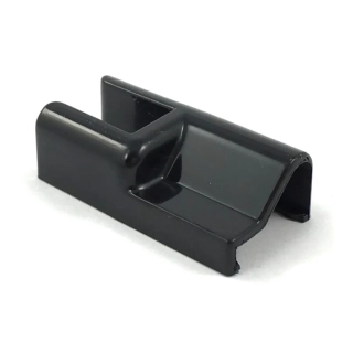 Spojka 180° FALL sklo-lišta Pravá černá matná