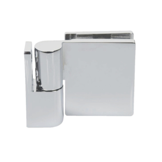 KHB-S zdvihací pant sklo-zeď 90° Levý Chrom lesk