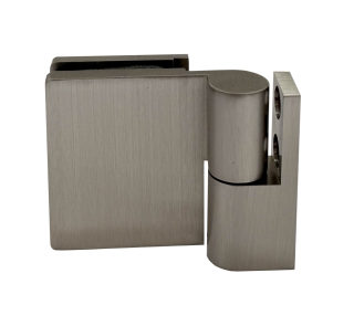 KHB-S zdvihací pant sklo-zeď 90° Pravý Nerez matt (vzhled)